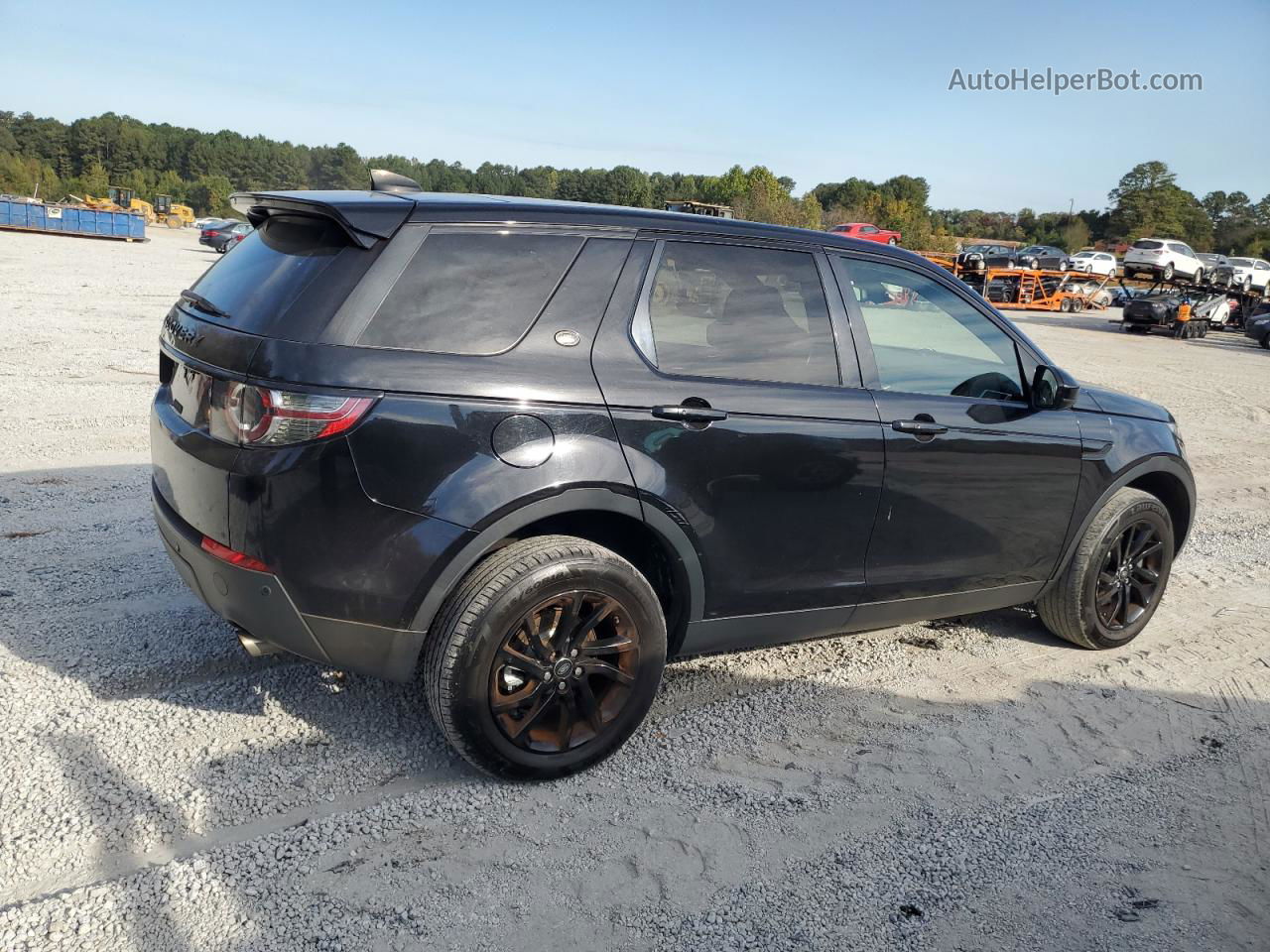 2019 Land Rover Discovery Sport Hse Black vin: SALCR2FX4KH808268