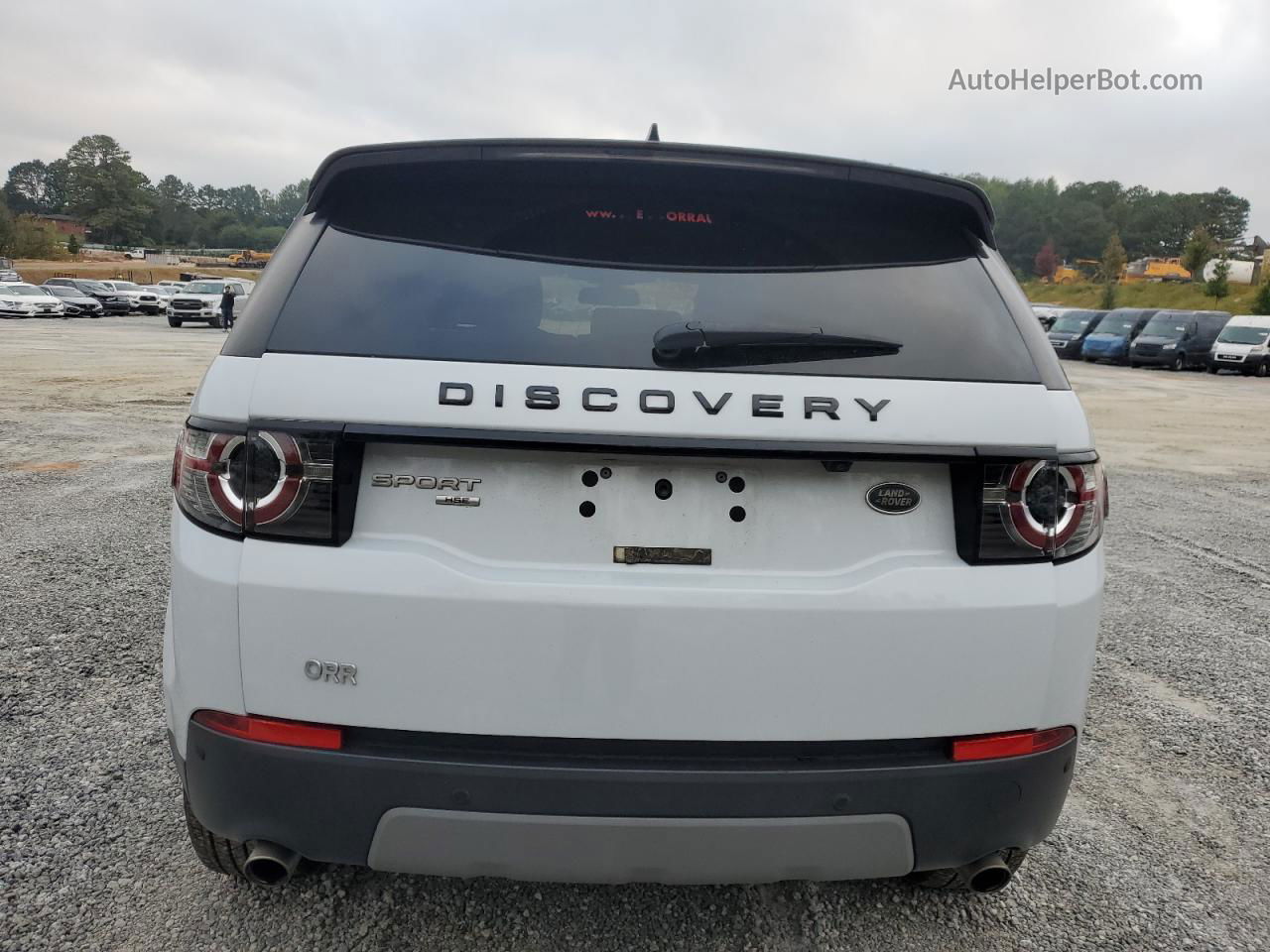 2019 Land Rover Discovery Sport Hse White vin: SALCR2FX4KH819190