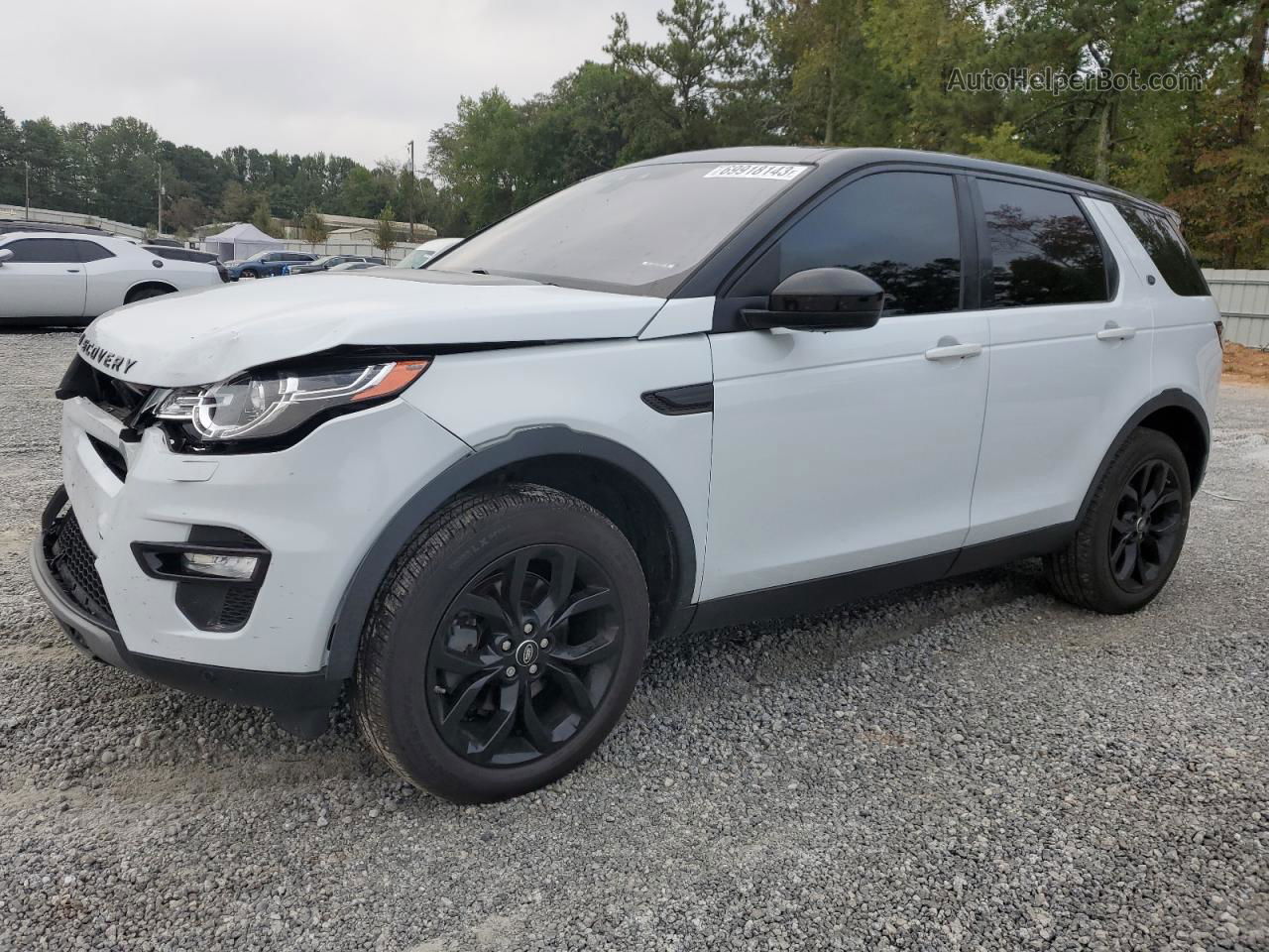 2019 Land Rover Discovery Sport Hse White vin: SALCR2FX4KH819190