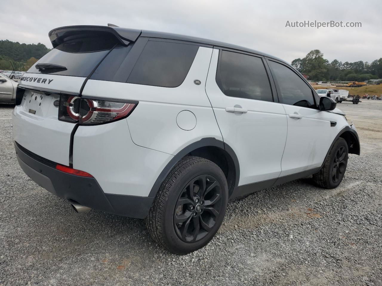 2019 Land Rover Discovery Sport Hse White vin: SALCR2FX4KH819190