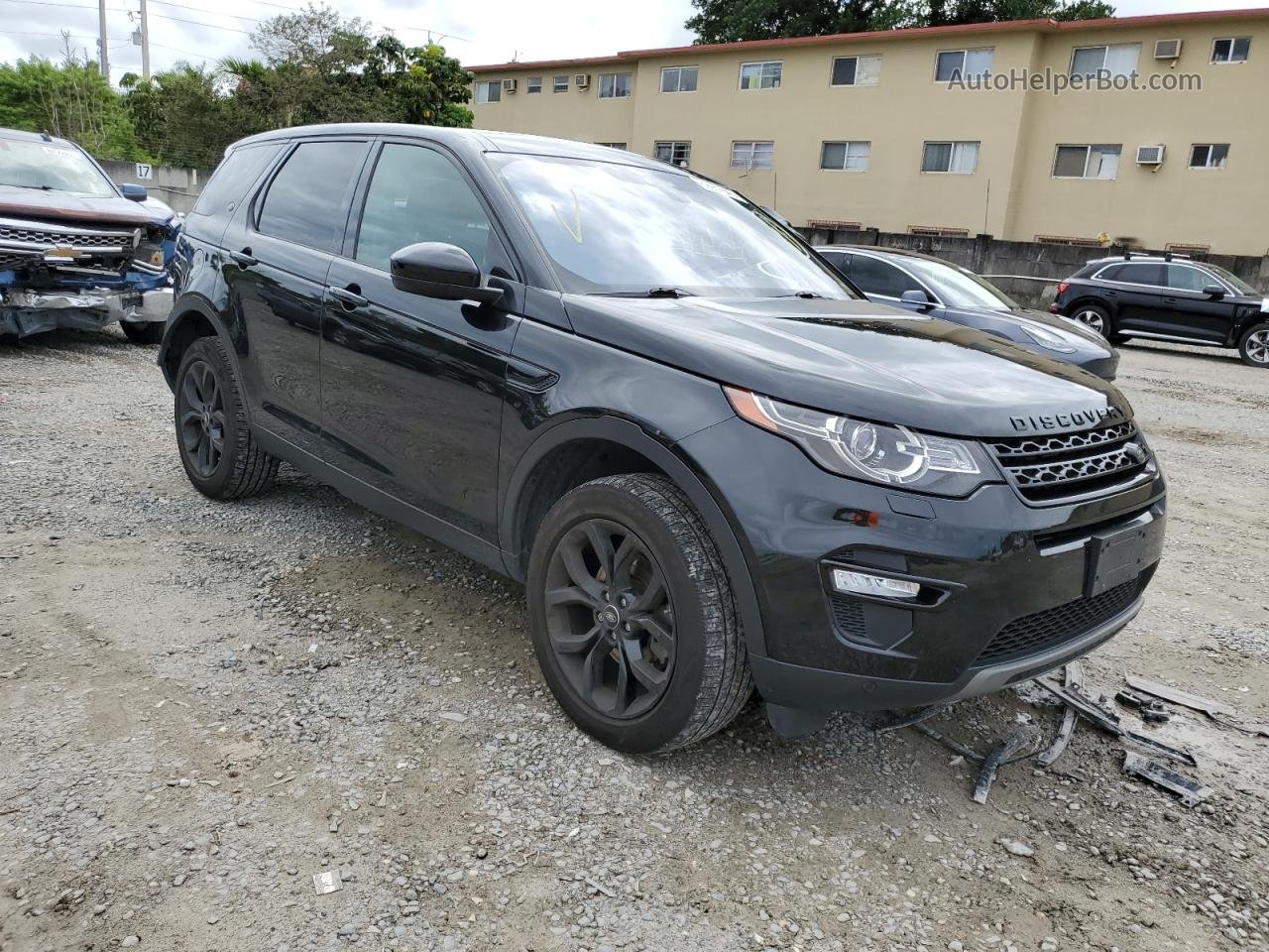 2019 Land Rover Discovery Sport Hse Черный vin: SALCR2FX4KH826009