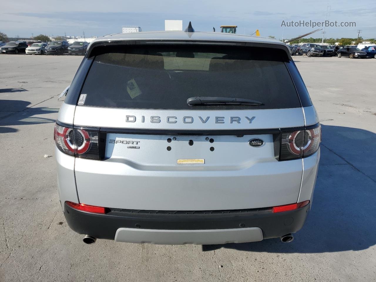 2019 Land Rover Discovery Sport Hse Silver vin: SALCR2FX5KH782702
