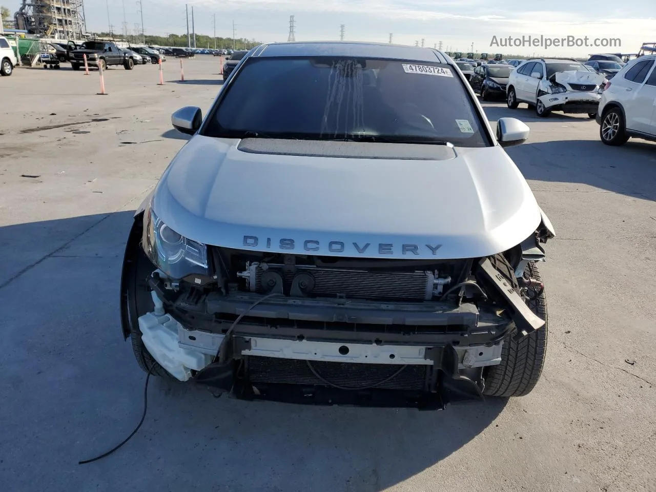 2019 Land Rover Discovery Sport Hse Серебряный vin: SALCR2FX5KH782702