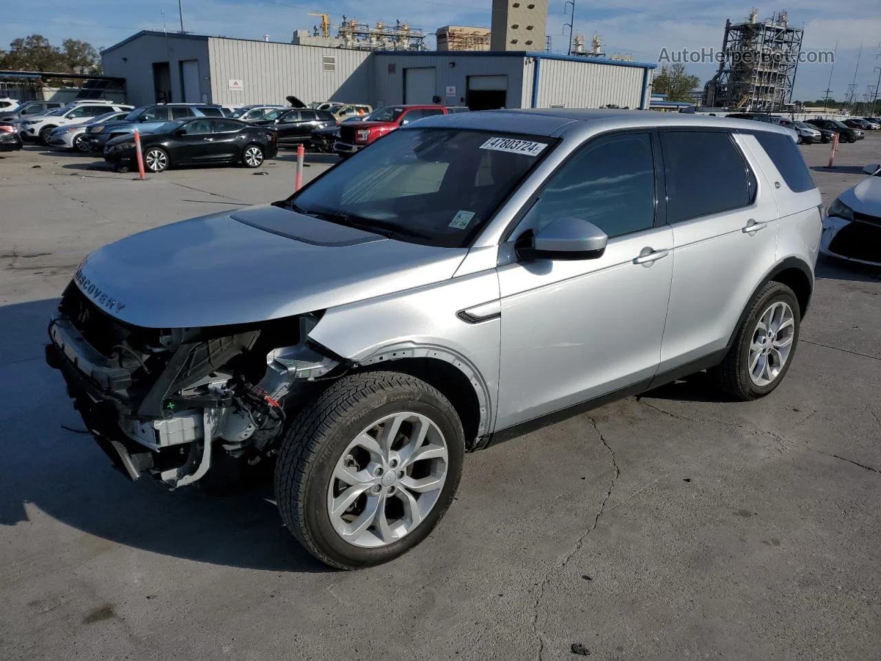 2019 Land Rover Discovery Sport Hse Silver vin: SALCR2FX5KH782702