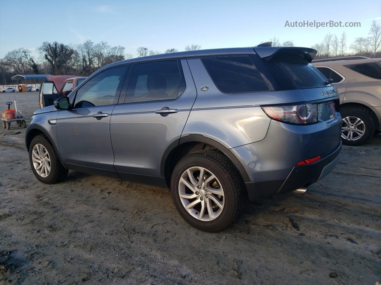 2019 Land Rover Discovery Sport Hse Серый vin: SALCR2FX5KH789438
