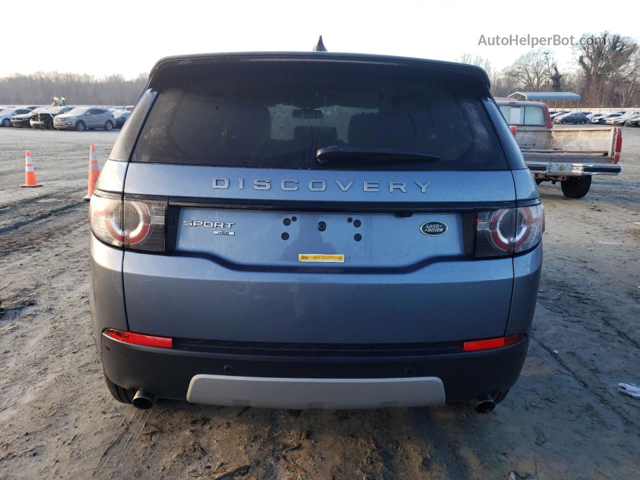 2019 Land Rover Discovery Sport Hse Gray vin: SALCR2FX5KH789438