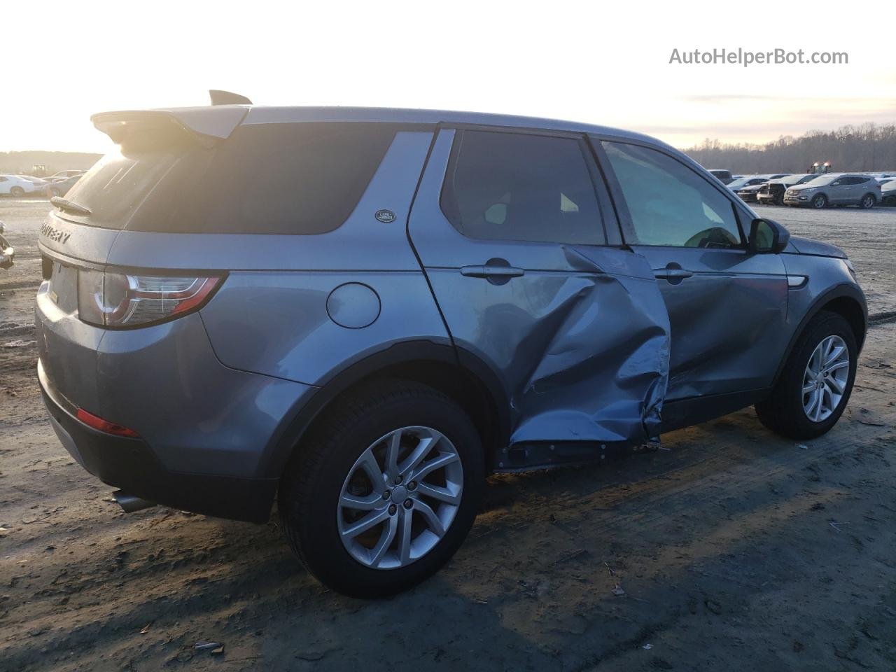 2019 Land Rover Discovery Sport Hse Gray vin: SALCR2FX5KH789438
