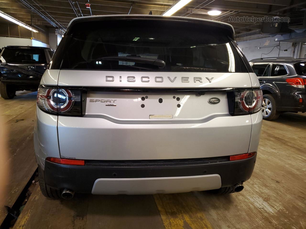 2019 Land Rover Discovery Sport Hse Серебряный vin: SALCR2FX5KH791108