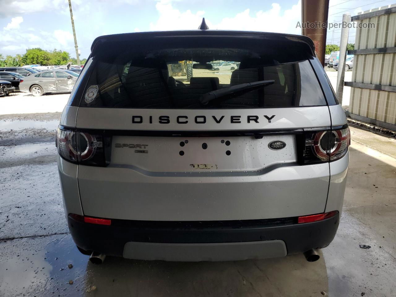 2019 Land Rover Discovery Sport Hse Silver vin: SALCR2FX5KH820008