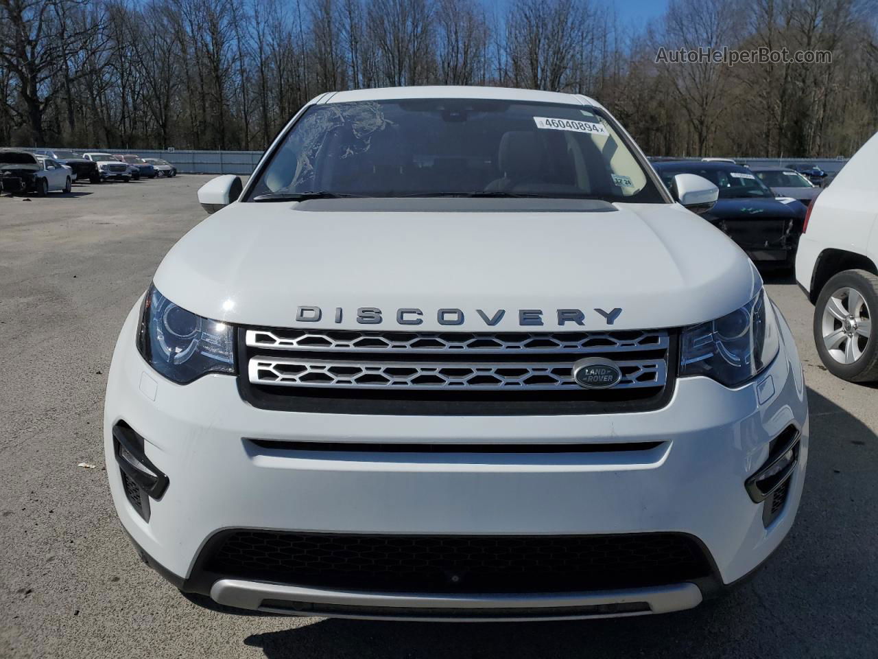 2019 Land Rover Discovery Sport Hse White vin: SALCR2FX6KH784376