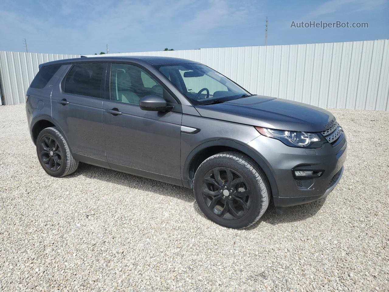 2019 Land Rover Discovery Sport Hse Gray vin: SALCR2FX6KH795846