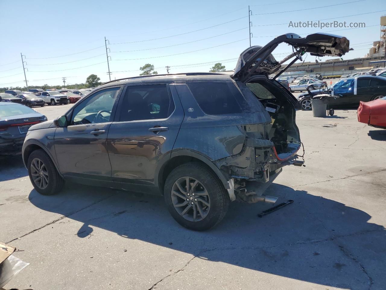 2019 Land Rover Discovery Sport Hse Угольный vin: SALCR2FX6KH803718