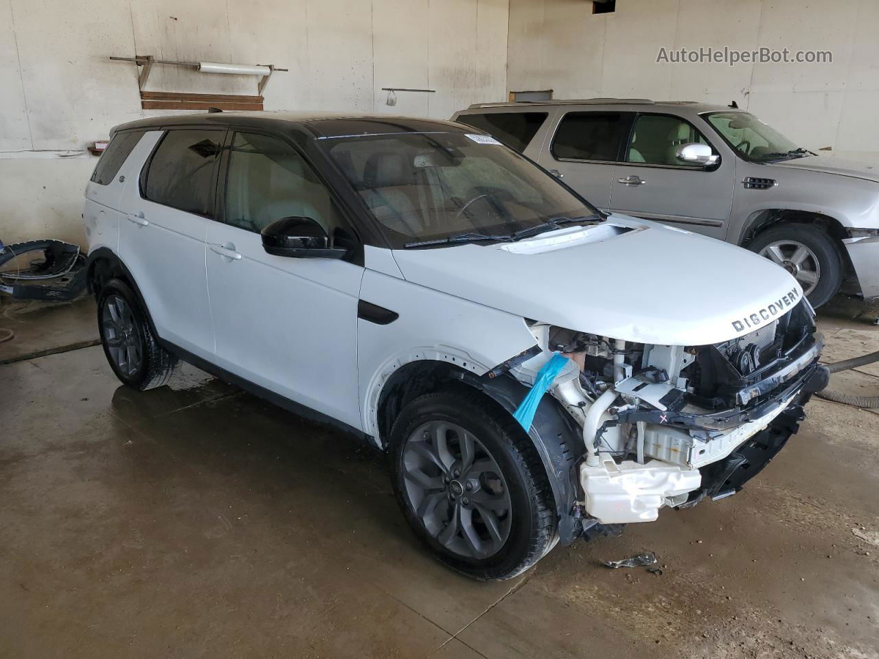 2019 Land Rover Discovery Sport Hse White vin: SALCR2FX6KH805758