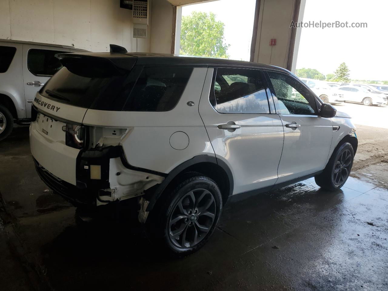 2019 Land Rover Discovery Sport Hse White vin: SALCR2FX6KH805758