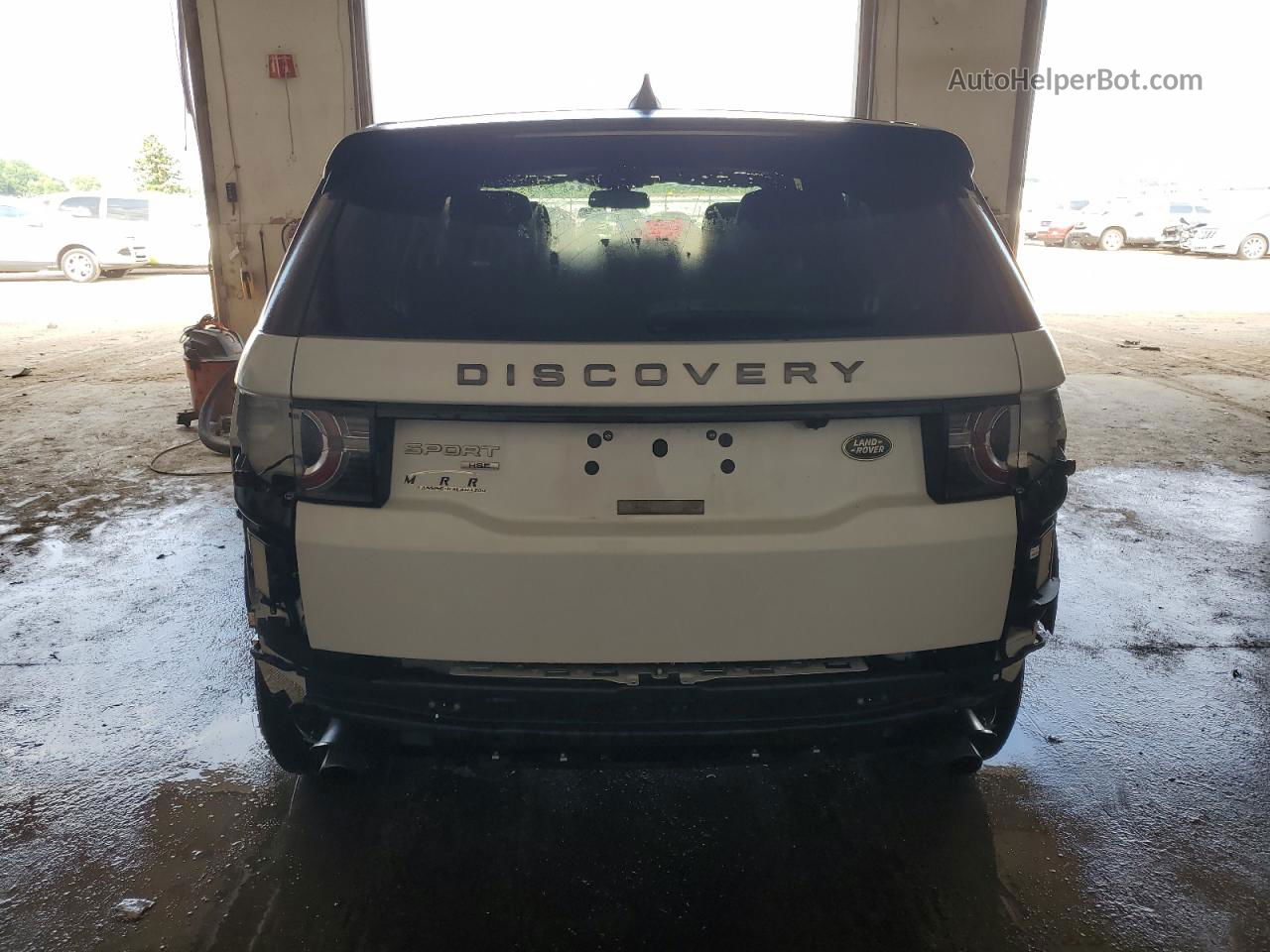 2019 Land Rover Discovery Sport Hse White vin: SALCR2FX6KH805758