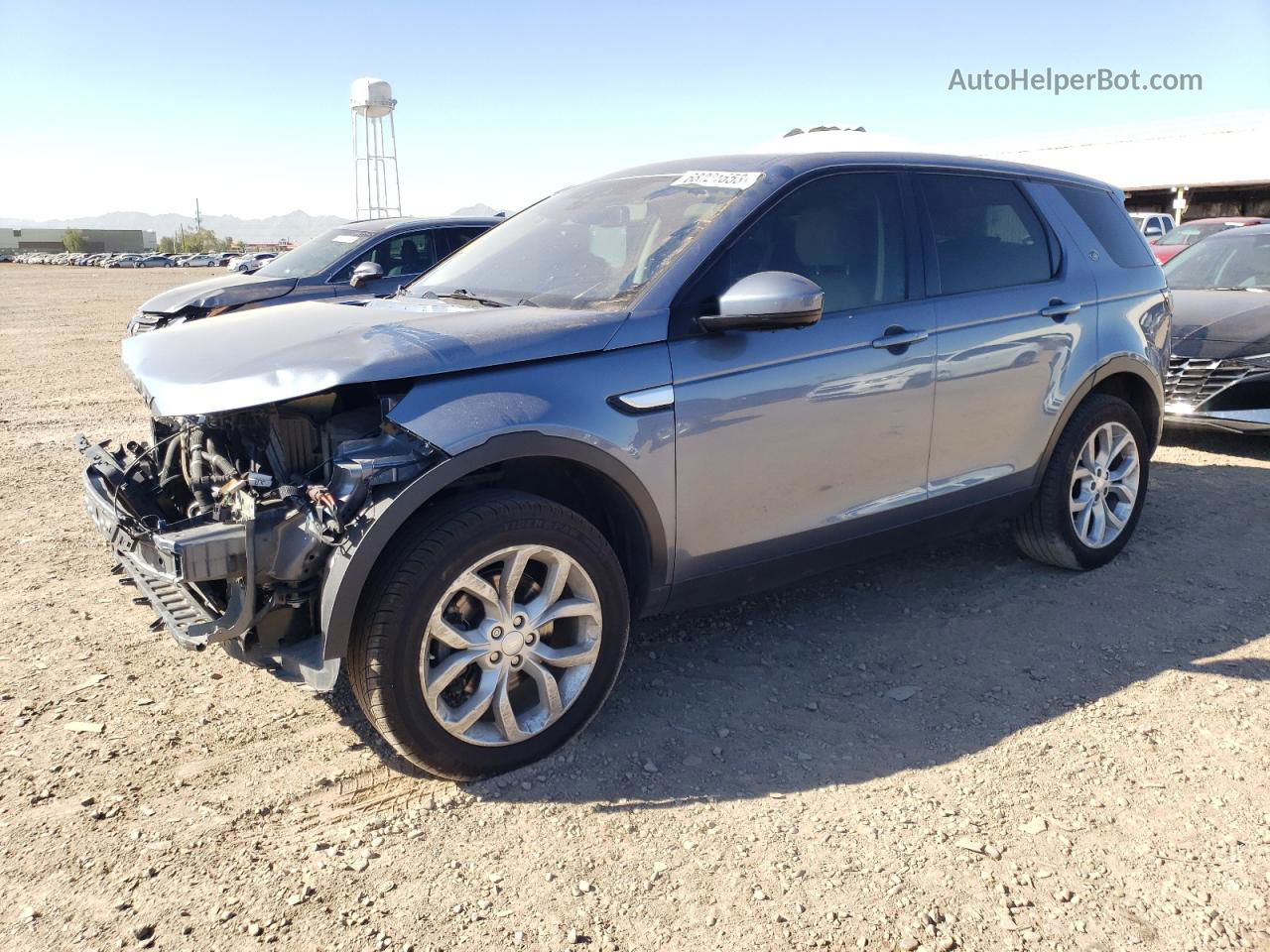 2019 Land Rover Discovery Sport Hse Blue vin: SALCR2FX7KH789697