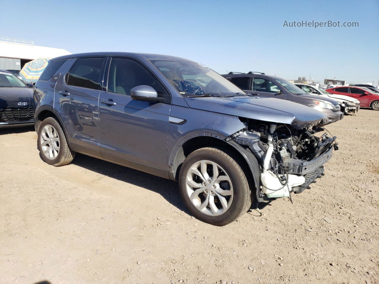 2019 Land Rover Discovery Sport Hse Blue vin: SALCR2FX7KH789697