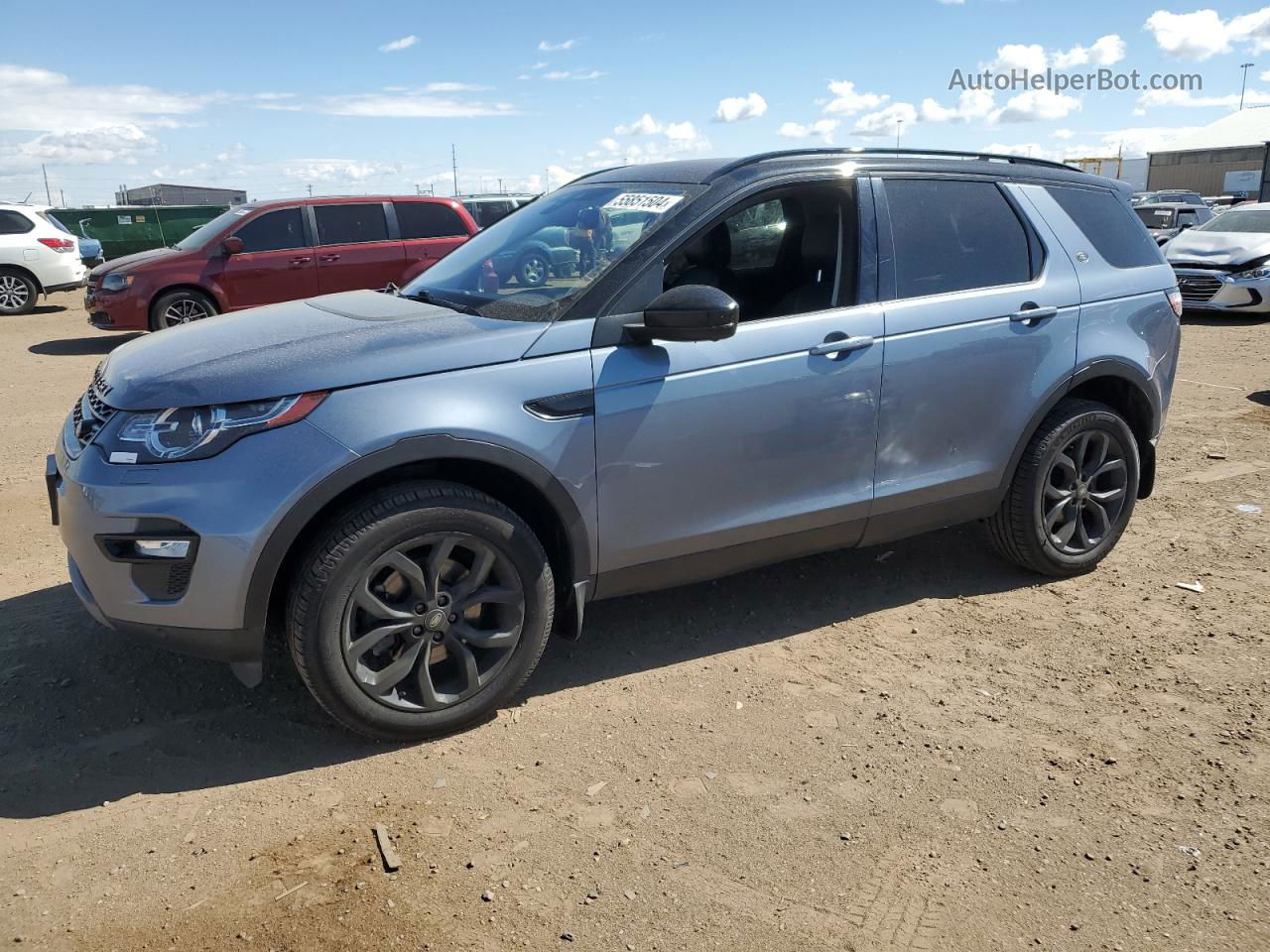 2019 Land Rover Discovery Sport Hse Blue vin: SALCR2FX7KH809947