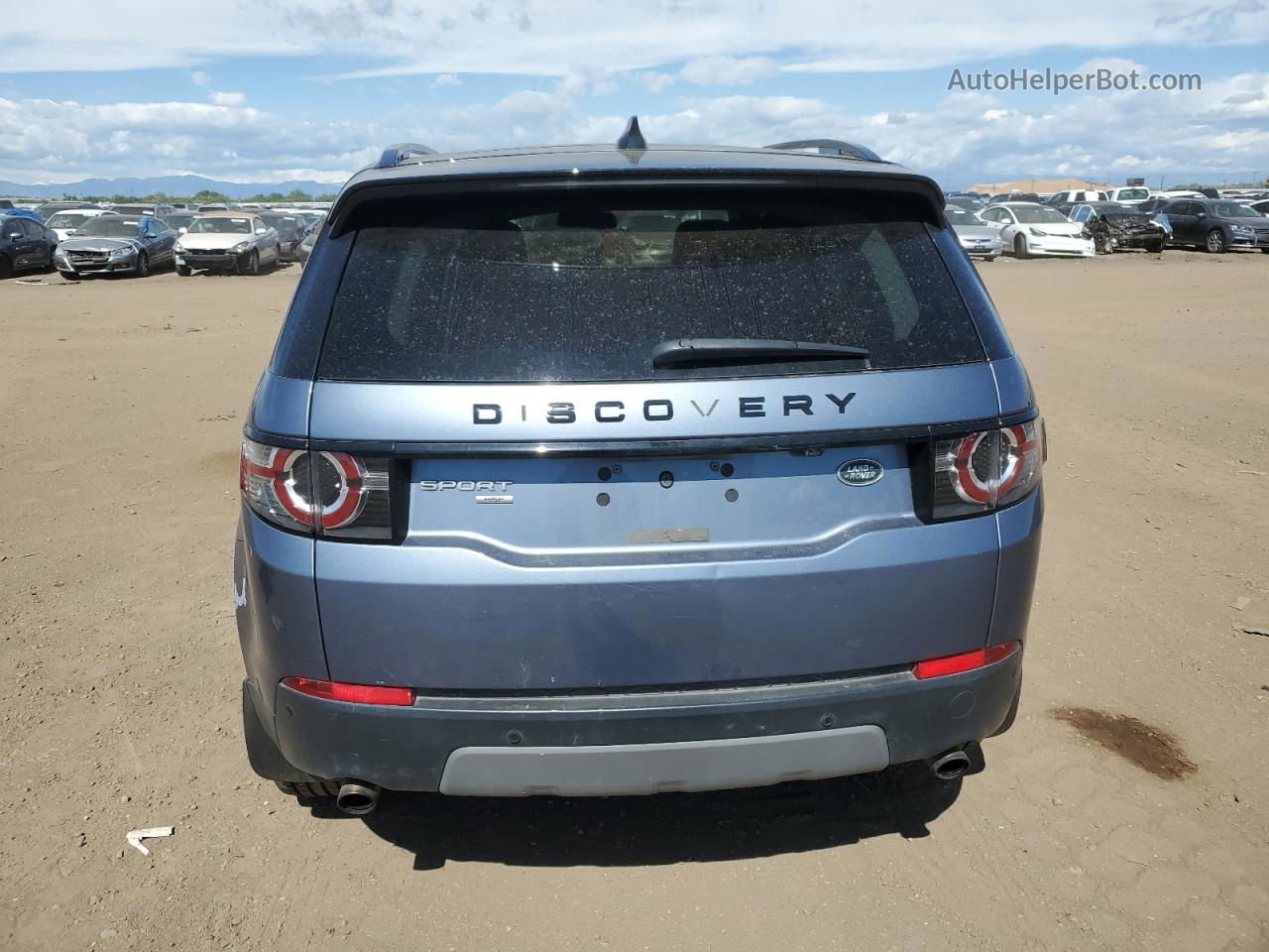 2019 Land Rover Discovery Sport Hse Blue vin: SALCR2FX7KH809947