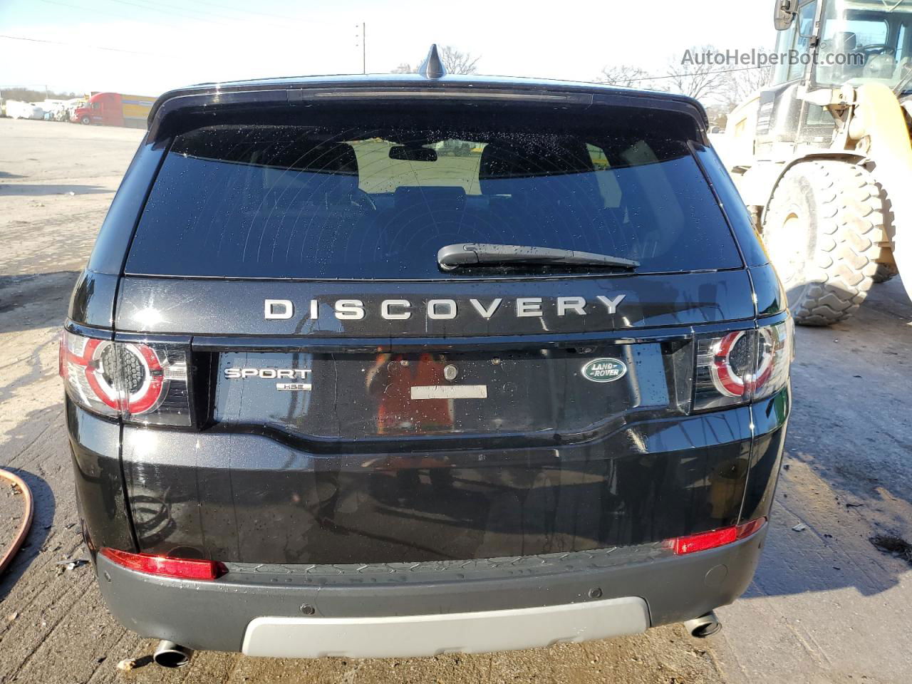 2019 Land Rover Discovery Sport Hse Черный vin: SALCR2FX8KH783021
