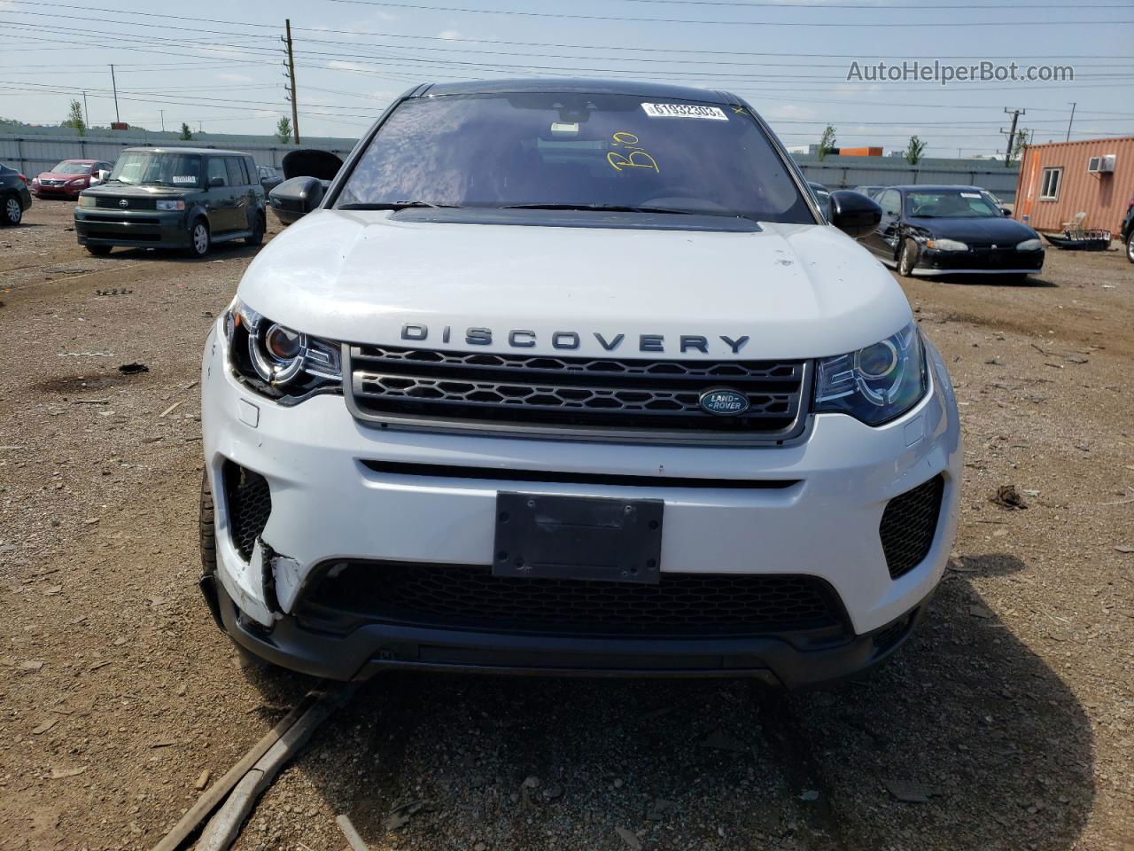 2019 Land Rover Discovery Sport Hse White vin: SALCR2FX8KH784864