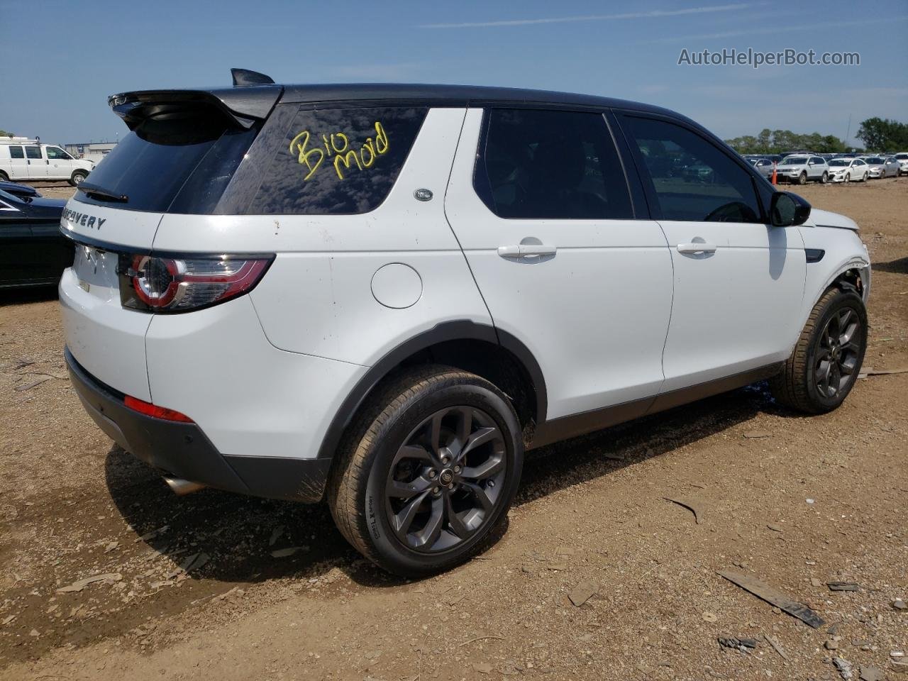 2019 Land Rover Discovery Sport Hse White vin: SALCR2FX8KH784864