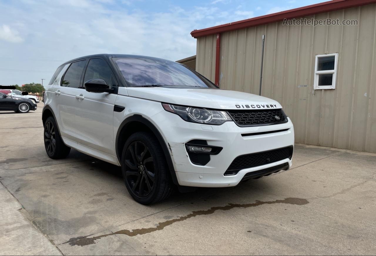2019 Land Rover Discovery Sport Hse White vin: SALCR2FX8KH819869
