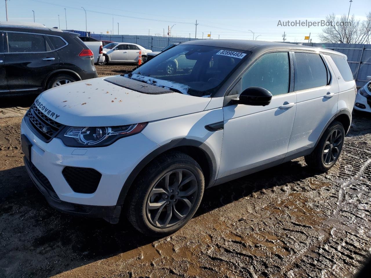 2019 Land Rover Discovery Sport Hse White vin: SALCR2FX9KH787532