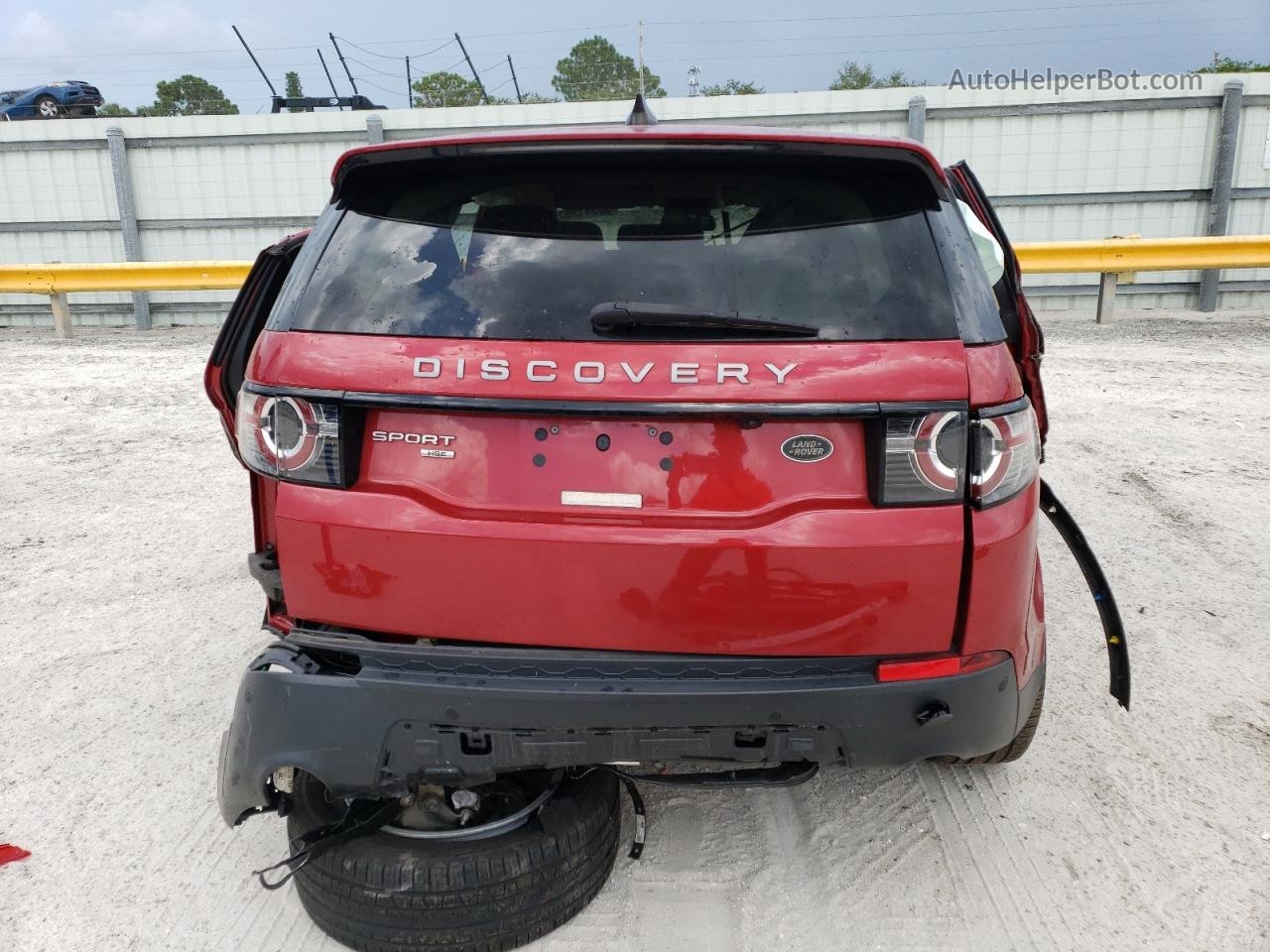 2019 Land Rover Discovery Sport Hse Красный vin: SALCR2FX9KH803891
