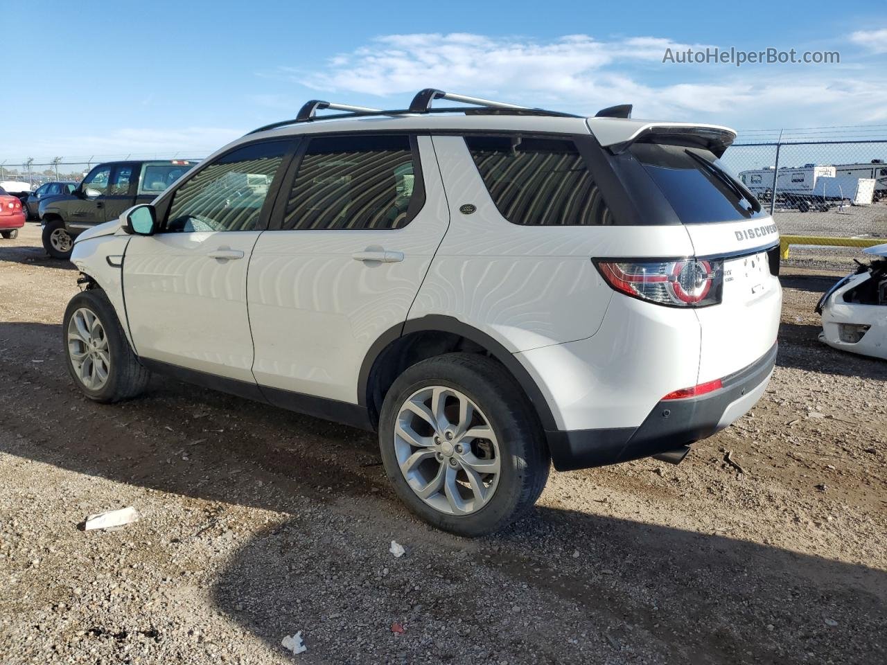 2019 Land Rover Discovery Sport Hse White vin: SALCR2FX9KH828600
