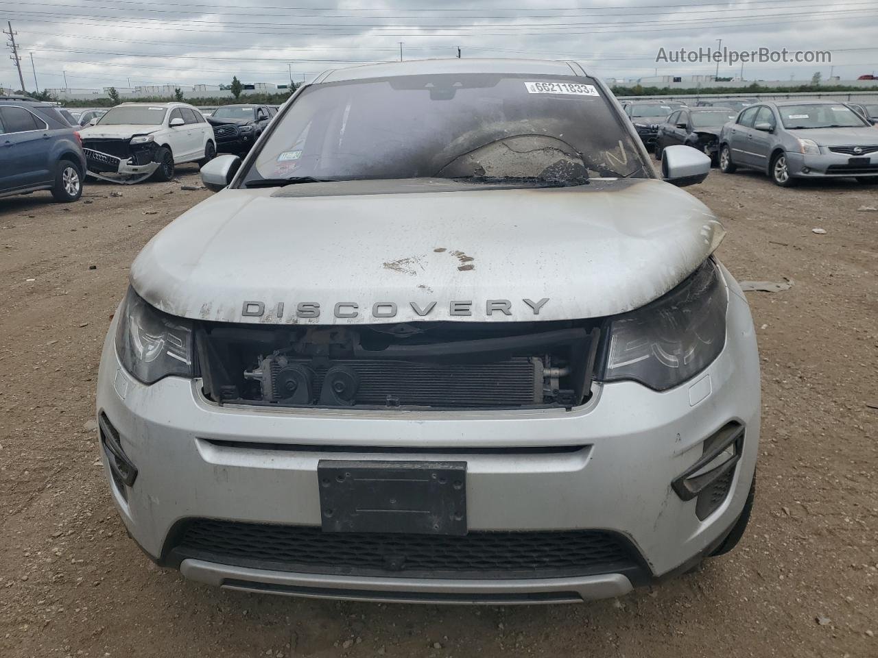 2019 Land Rover Discovery Sport Hse Серебряный vin: SALCR2FXXKH799608