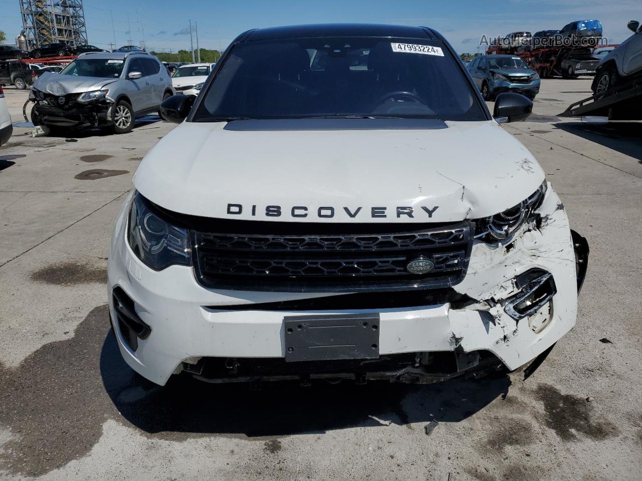 2019 Land Rover Discovery Sport Hse White vin: SALCR2FXXKH804368