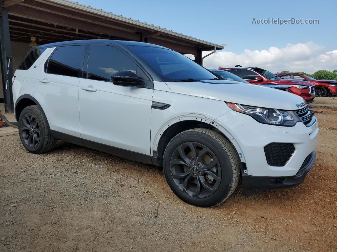 2019 Land Rover Discovery Sport Hse White vin: SALCR2FXXKH814530