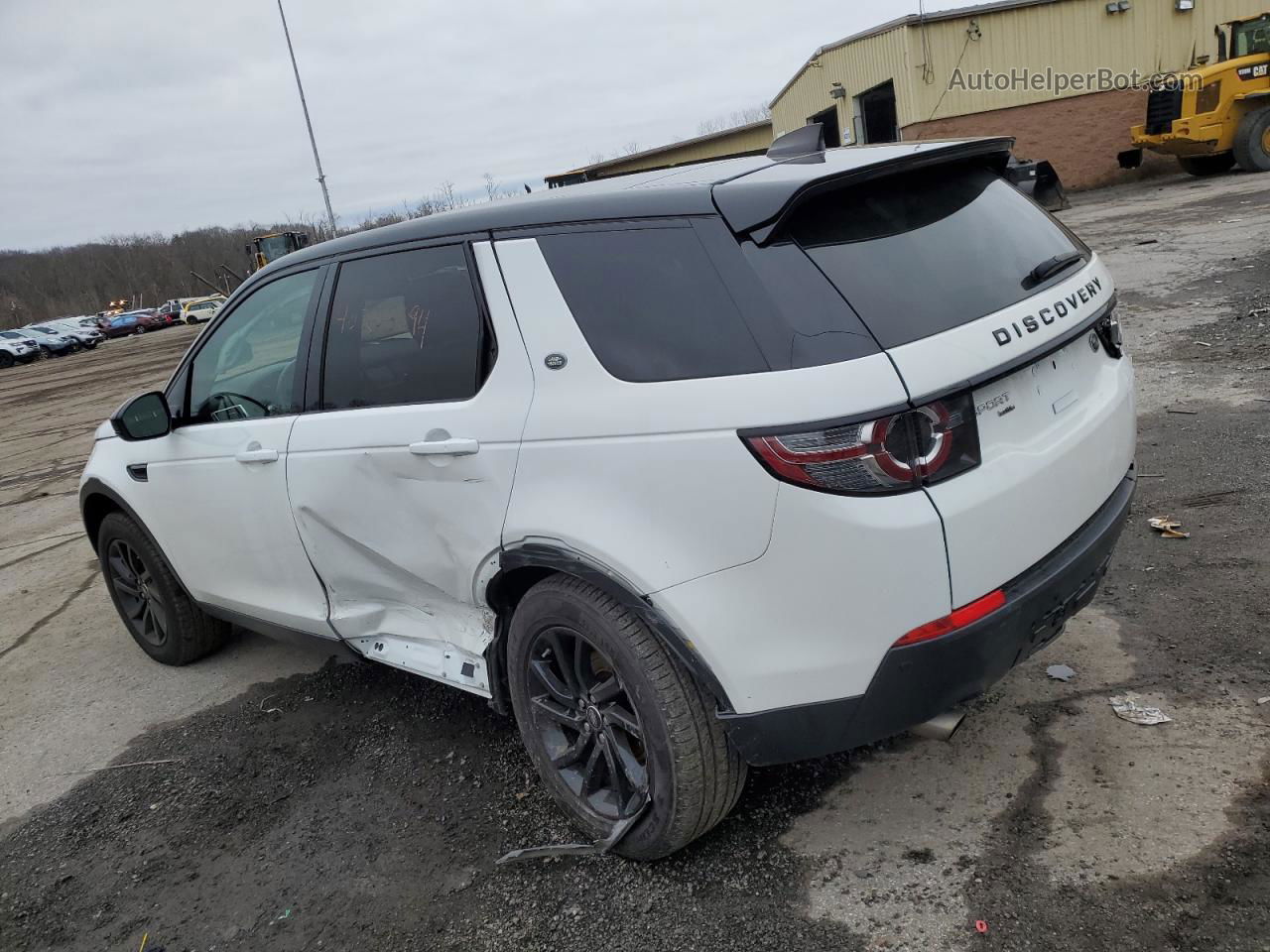 2019 Land Rover Discovery Sport Hse Белый vin: SALCR2FXXKH826340