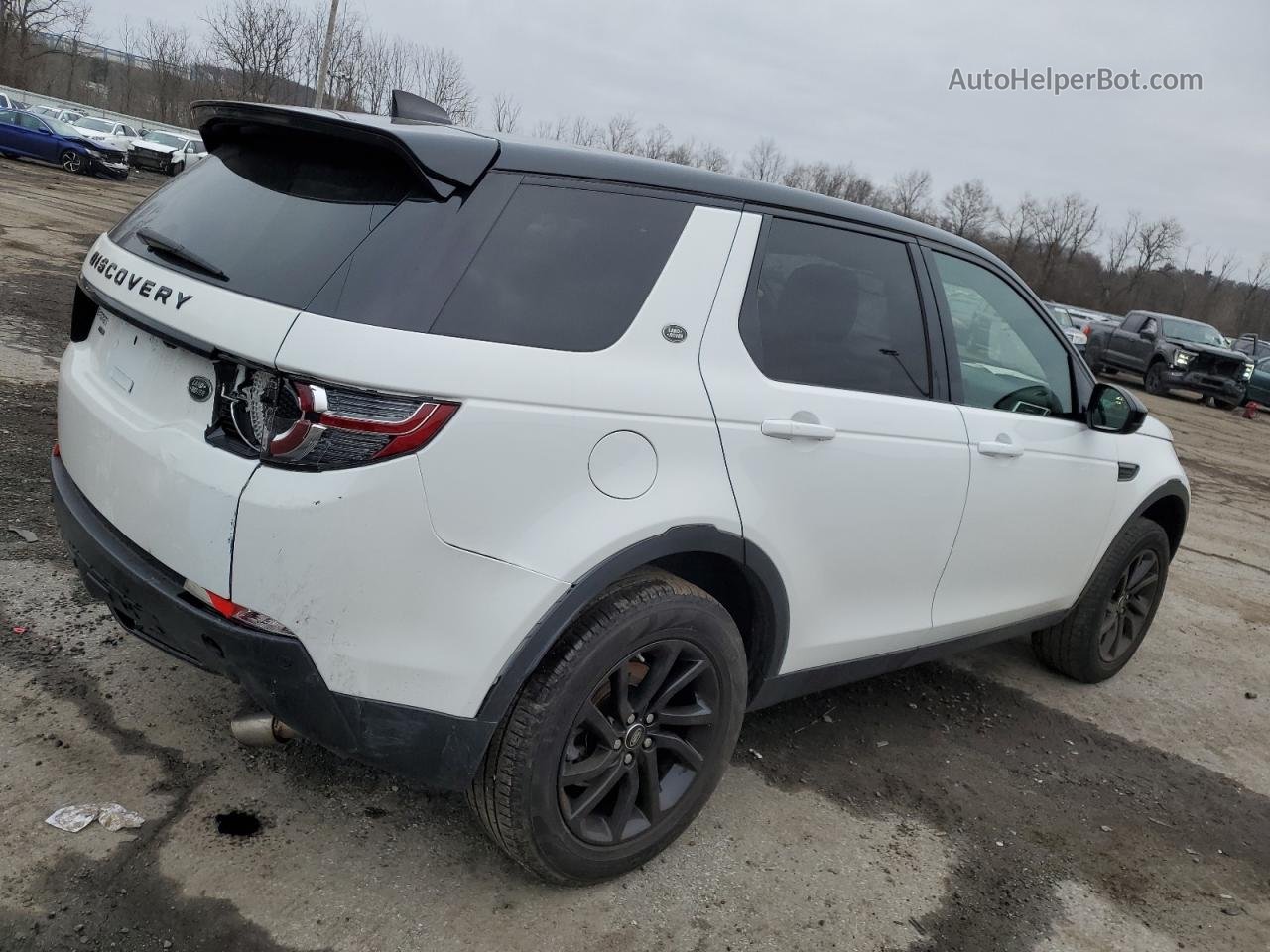 2019 Land Rover Discovery Sport Hse Белый vin: SALCR2FXXKH826340