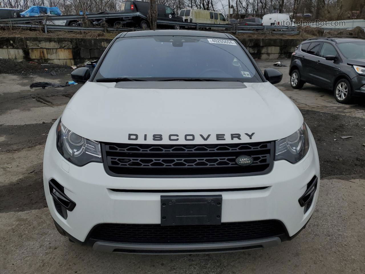 2019 Land Rover Discovery Sport Hse White vin: SALCR2FXXKH826340