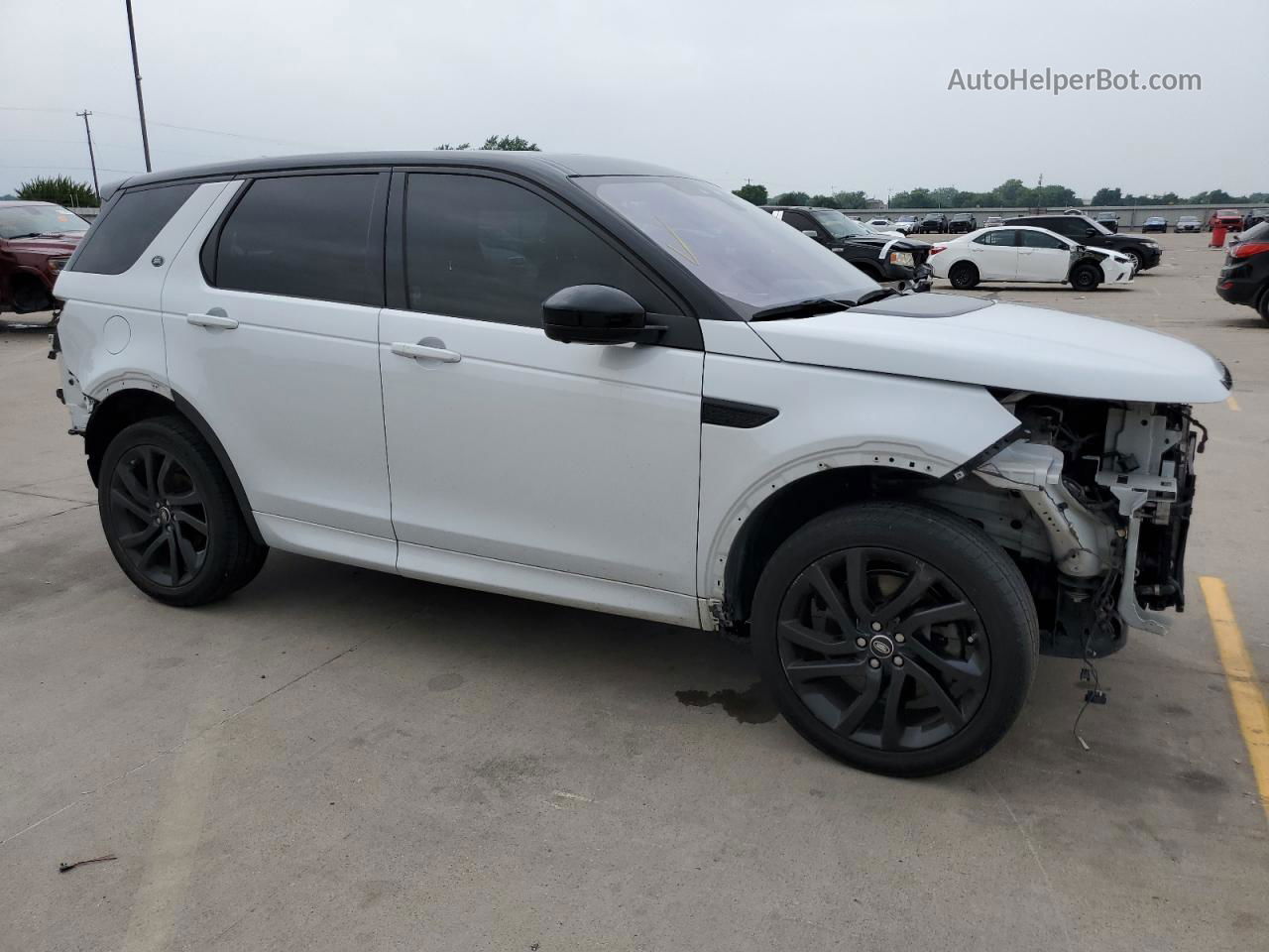 2019 Land Rover Discovery Sport Hse Dynamic White vin: SALCR2GX3KH786309