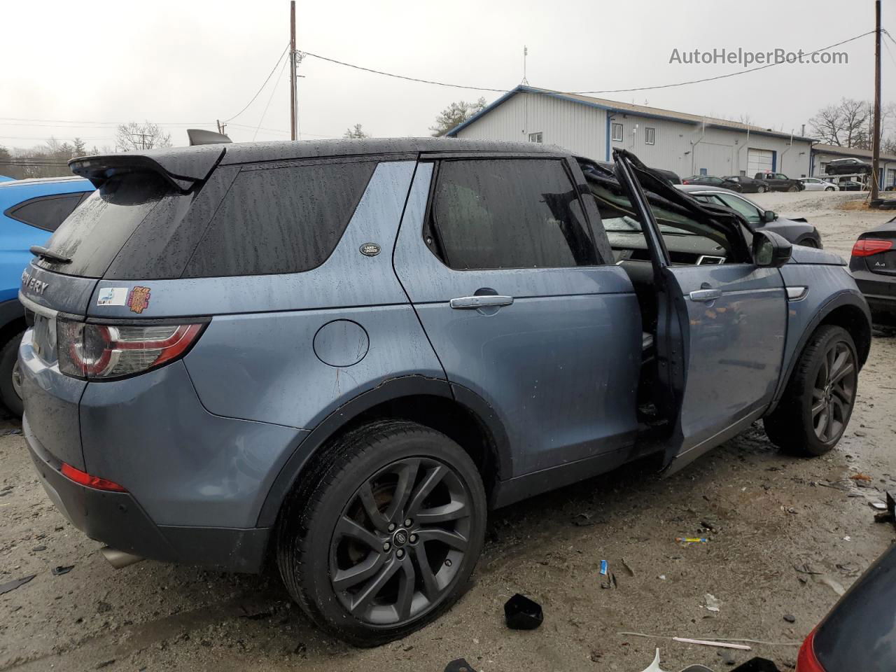 2019 Land Rover Discovery Sport Hse Luxury Blue vin: SALCT2FX2KH785588