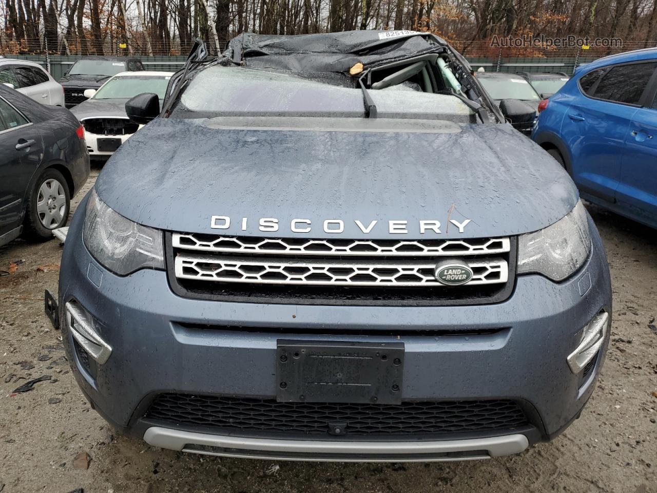 2019 Land Rover Discovery Sport Hse Luxury Blue vin: SALCT2FX2KH785588