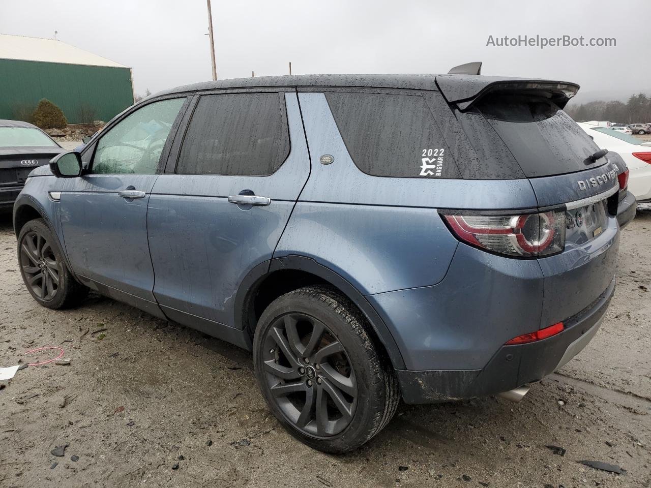 2019 Land Rover Discovery Sport Hse Luxury Синий vin: SALCT2FX2KH785588
