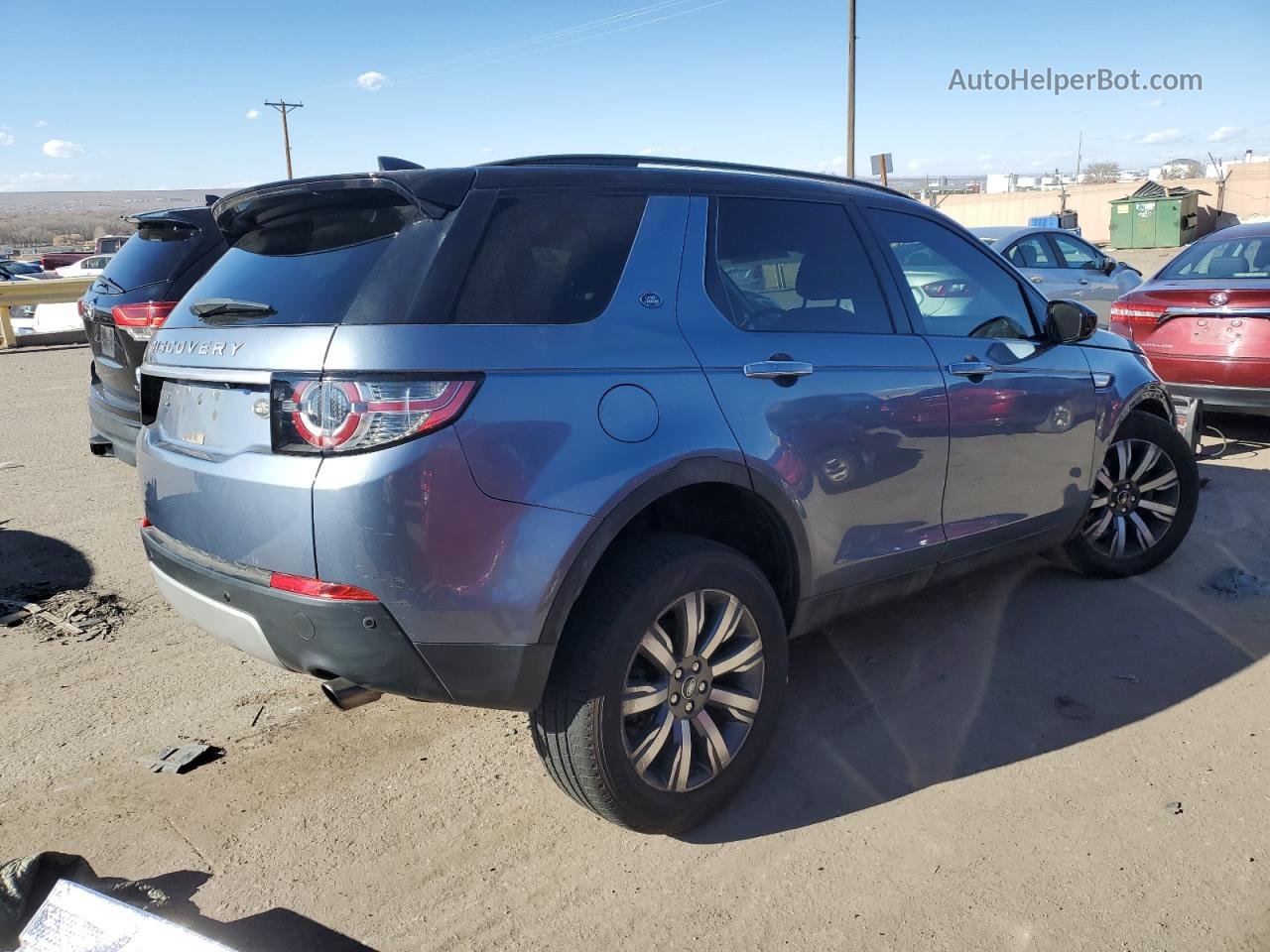 2019 Land Rover Discovery Sport Hse Luxury Blue vin: SALCT2FX2KH801014