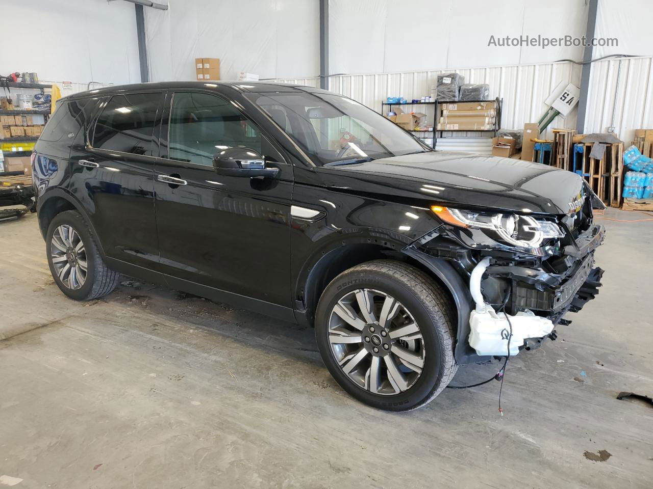 2019 Land Rover Discovery Sport Hse Luxury Черный vin: SALCT2FX5KH802223