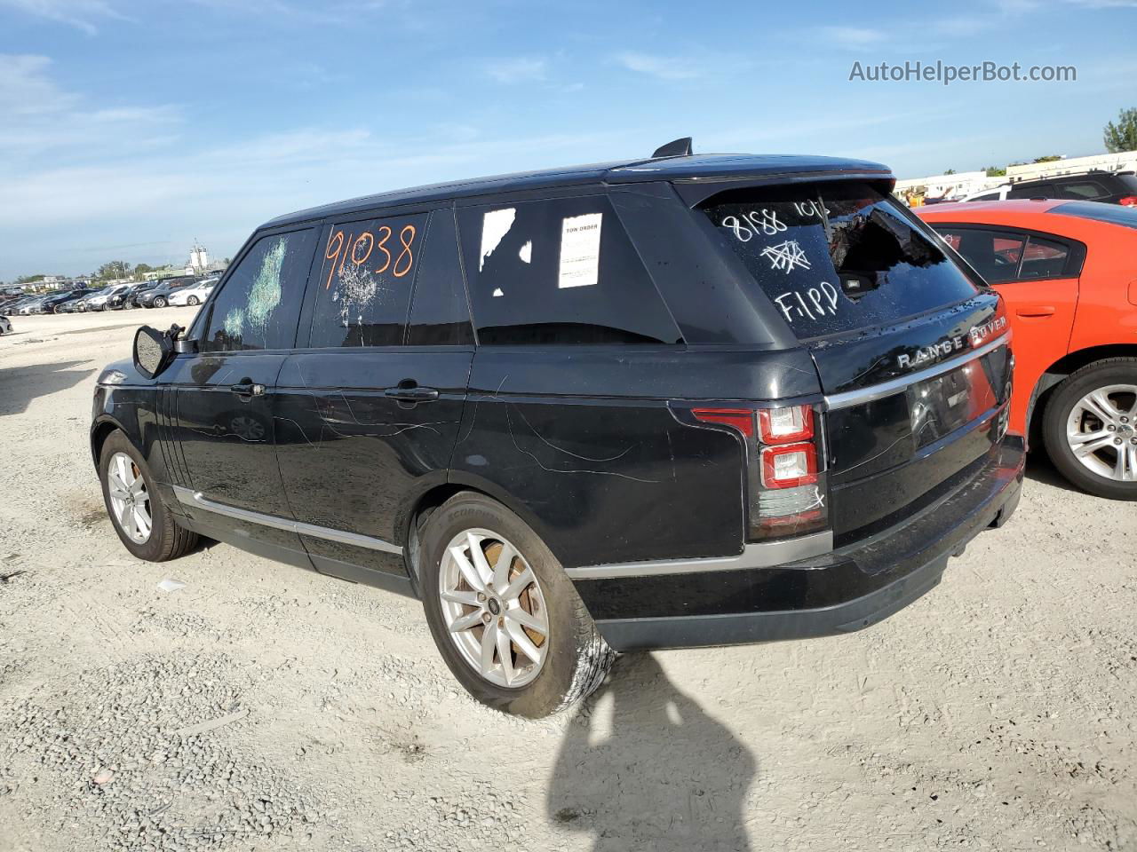 2017 Land Rover Range Rover  Black vin: SALGR2FV0HA378188