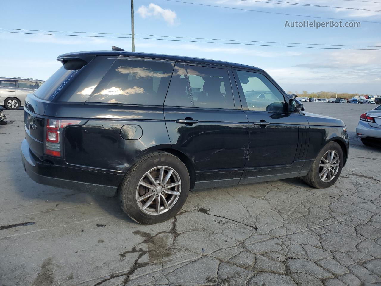 2017 Land Rover Range Rover  Черный vin: SALGR2FV7HA358228