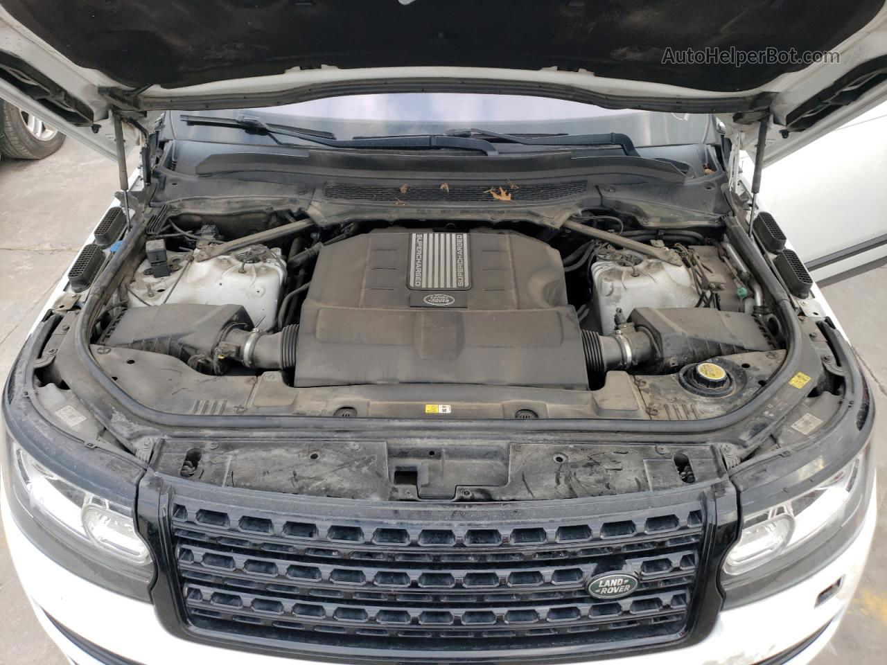 2015 Land Rover Range Rover  Белый vin: SALGR2VF5FA217729