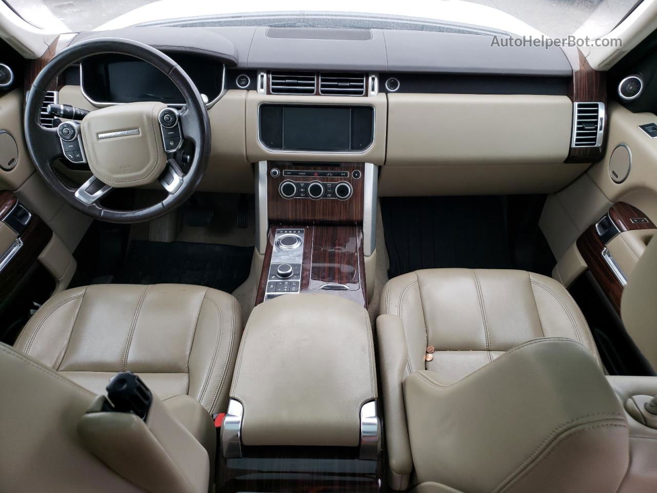 2015 Land Rover Range Rover  Белый vin: SALGR2VF5FA217729