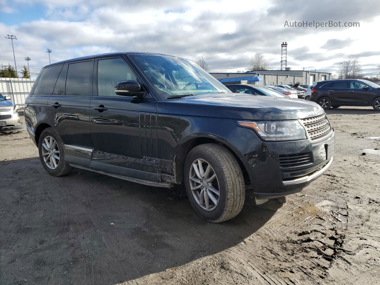 2015 Land Rover Range Rover  Черный vin: SALGR2VF5FA240802