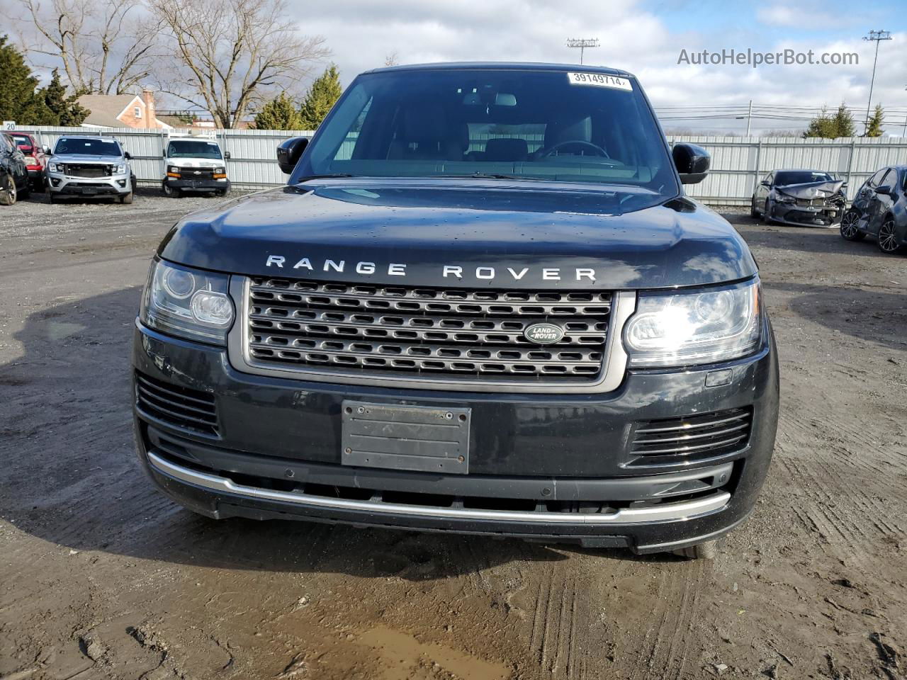 2015 Land Rover Range Rover  Черный vin: SALGR2VF5FA240802