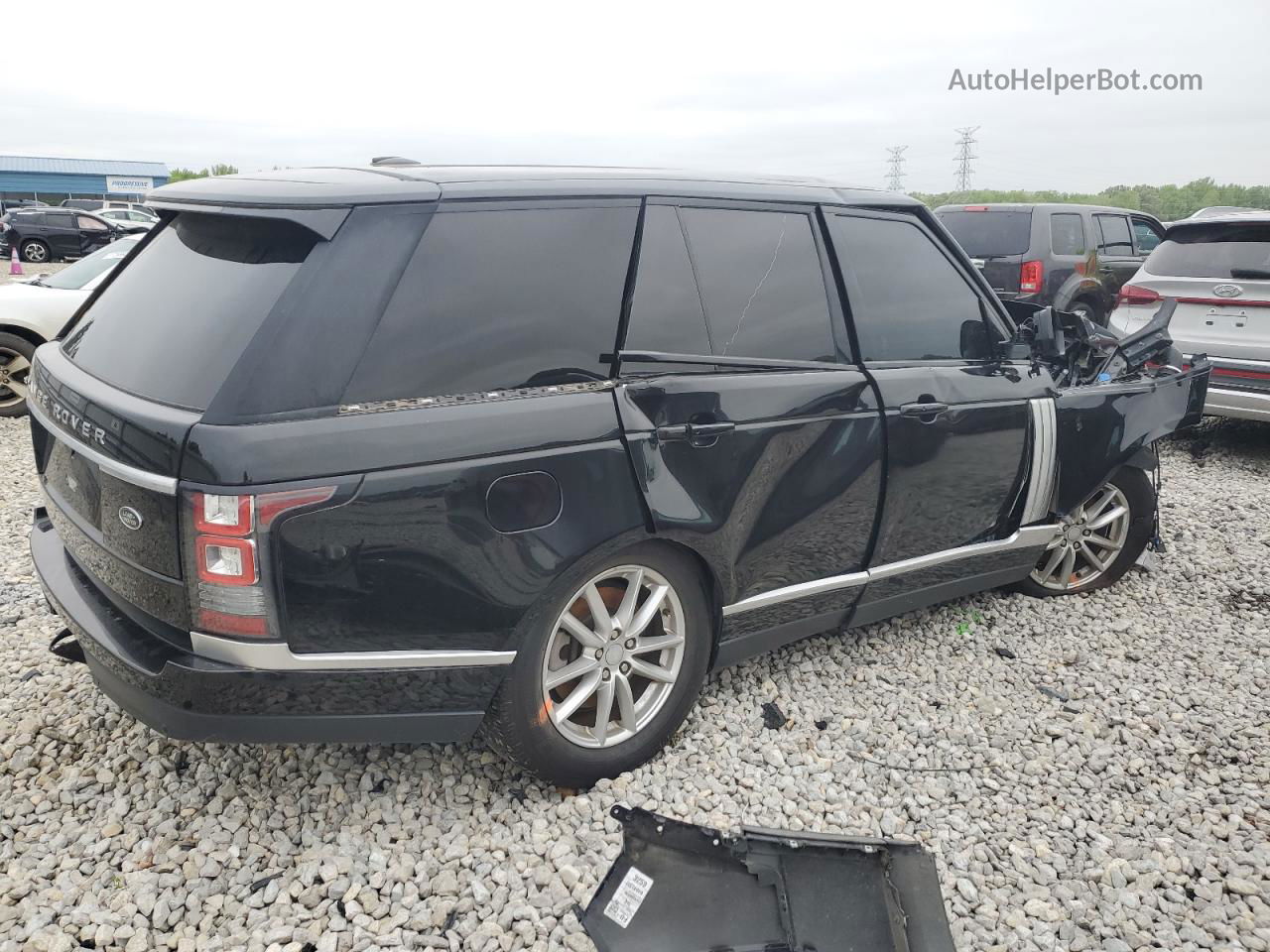 2015 Land Rover Range Rover  Black vin: SALGR2VFXFA238432