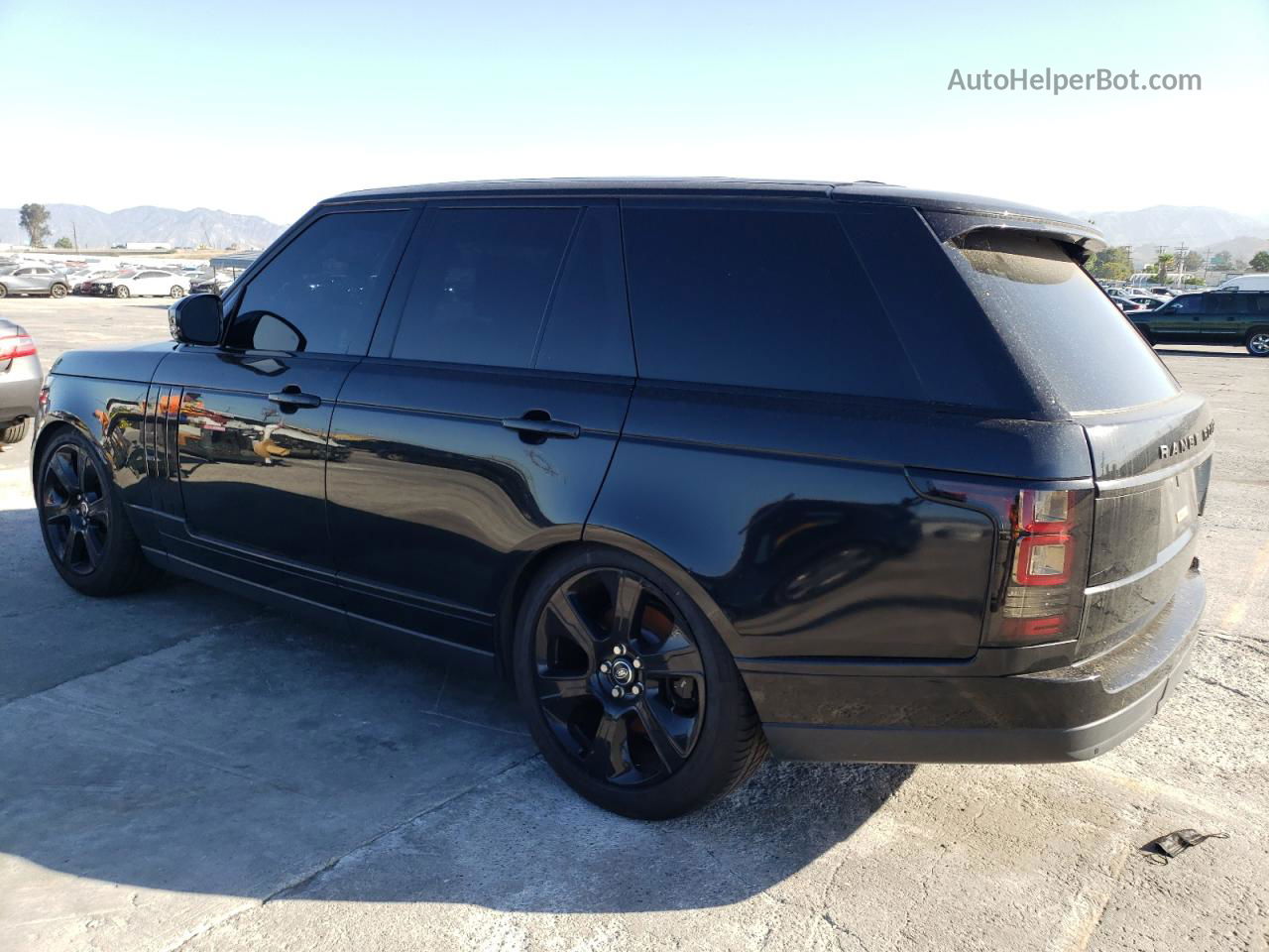 2014 Land Rover Range Rover  Black vin: SALGR2WF0EA165925